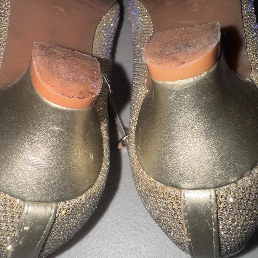 Easy Strider Girls 4 Heel Shoes Rhinestone Special Occasion Formal Party